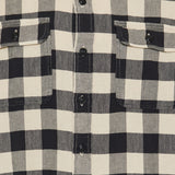 Checked long-sleeved shirt