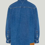 Bottega Veneta Medium indigo denim overshirt