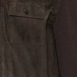 Suede shirt