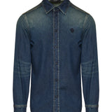 Gucci Washed certified cotton denim shirt