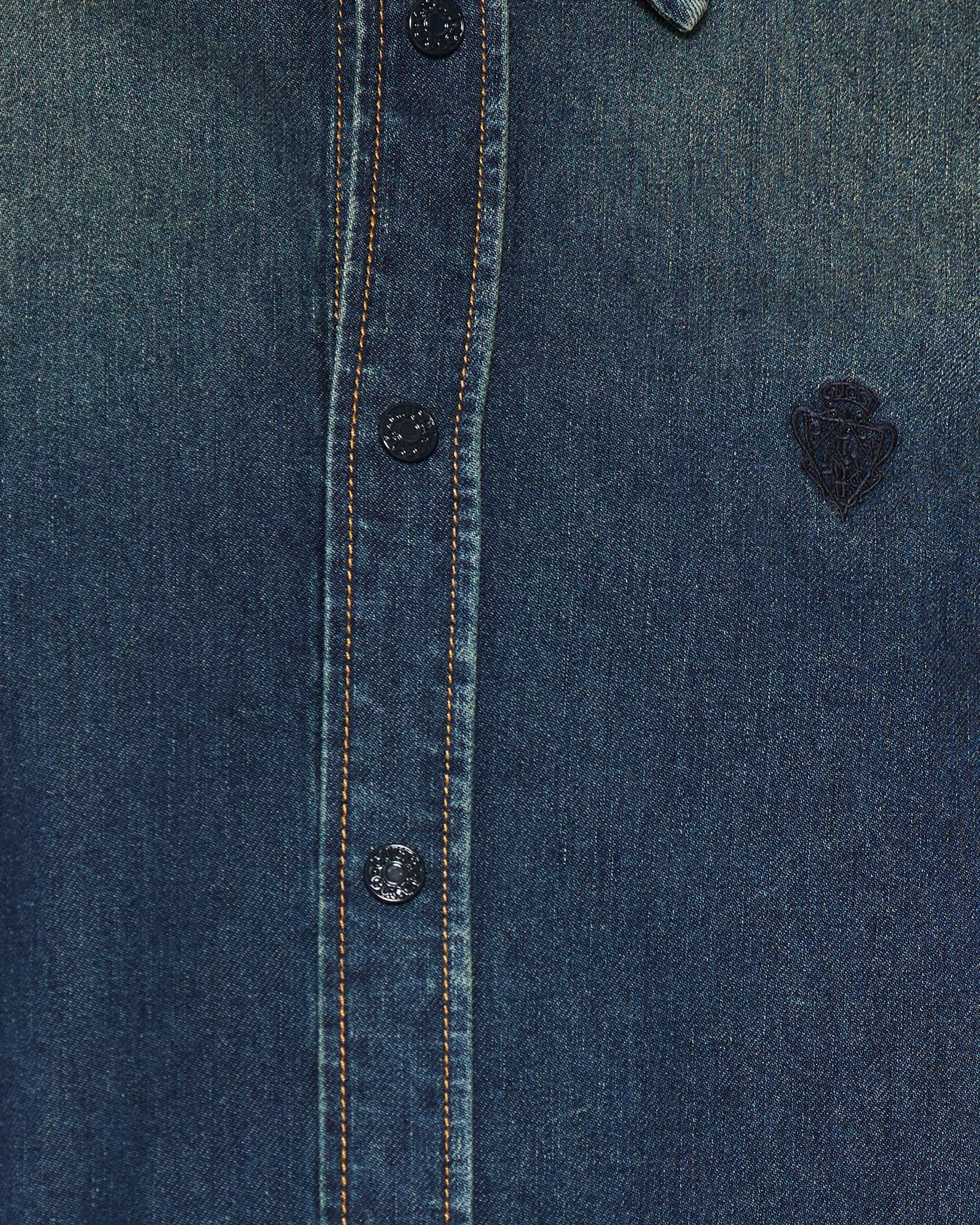 Gucci Washed certified cotton denim shirt – Luisa World