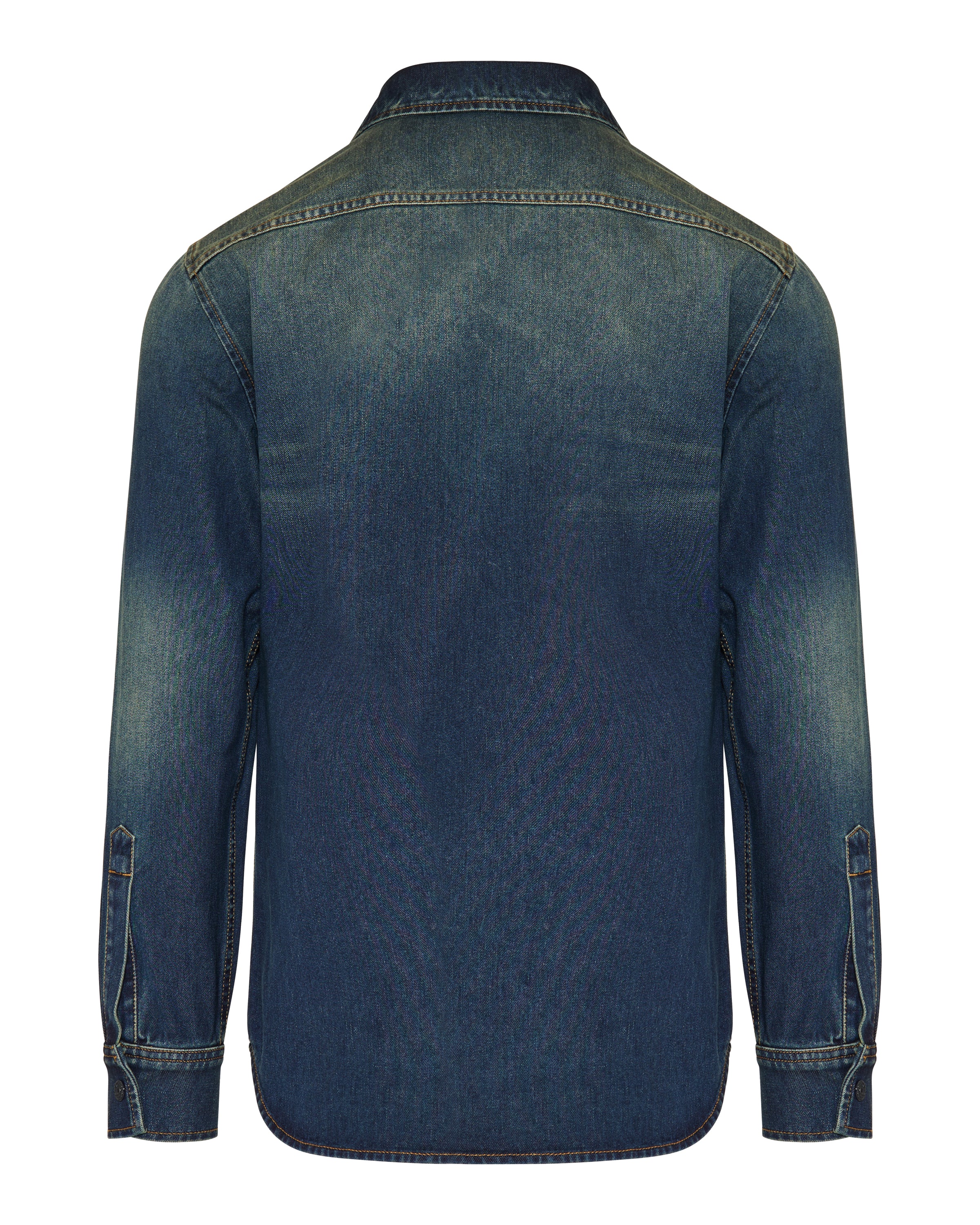 Gucci Washed certified cotton denim shirt – Luisa World
