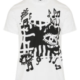 Graphic-print cotton t-shirt