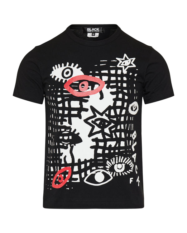 Graphic-print cotton t-shirt