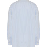 Comme des Garçons Shirt Floral-print striped shirt