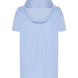 Comme des Garçons Homme Striped hooded shirt