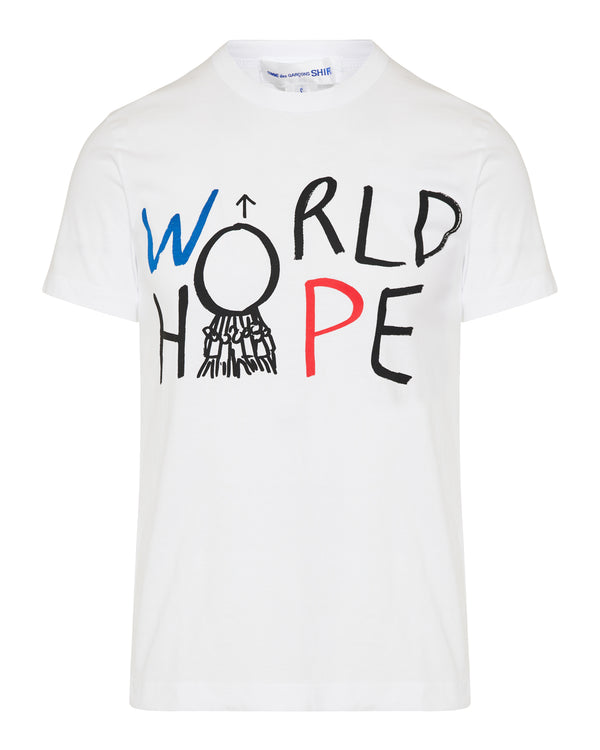 Printed cotton-jersey t-shirt