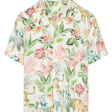 120% Lino printed linen shirt
