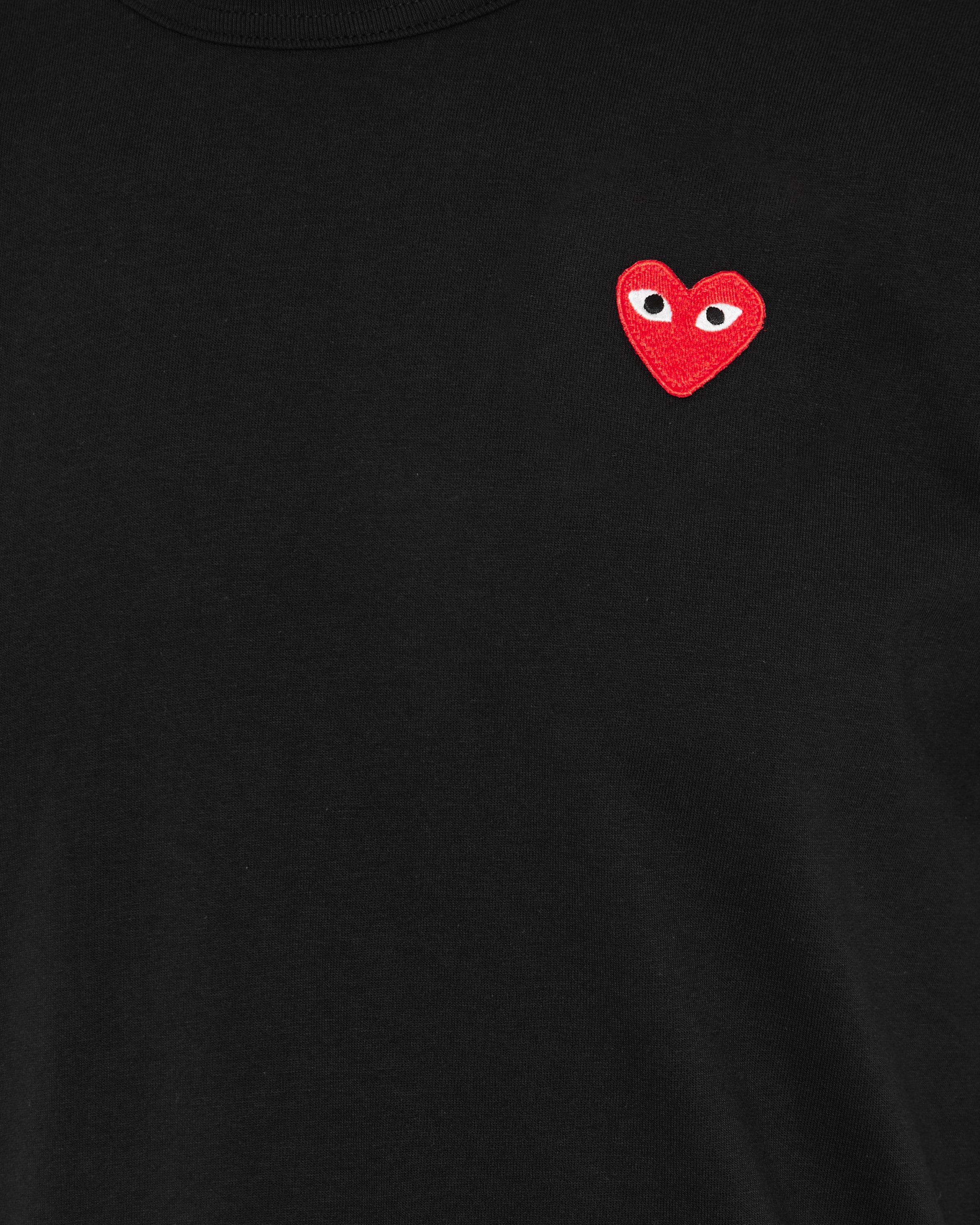 Comme des Garçons Play Logo patch cotton T-shirt – Luisa World