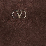 Nellcôte large suede shopping bag