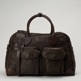 RRL Leather duffel bag