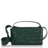 Intrecciato mini bag with flap