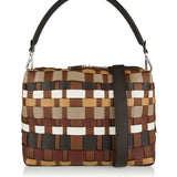 Fendi Lui large woven leather bag