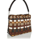 Fendi Lui large woven leather bag