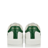 Ace Web Stripe leather sneakers