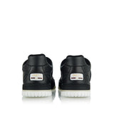 Re-Web leather sneakers