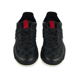 Re-Web leather sneakers