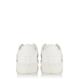 Leather open sneakers