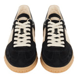 Upvillage suede and leather sneakers