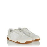 Sparry suede and leather sneakers
