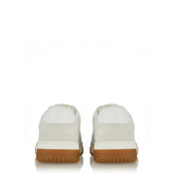 Sparry suede and leather sneakers