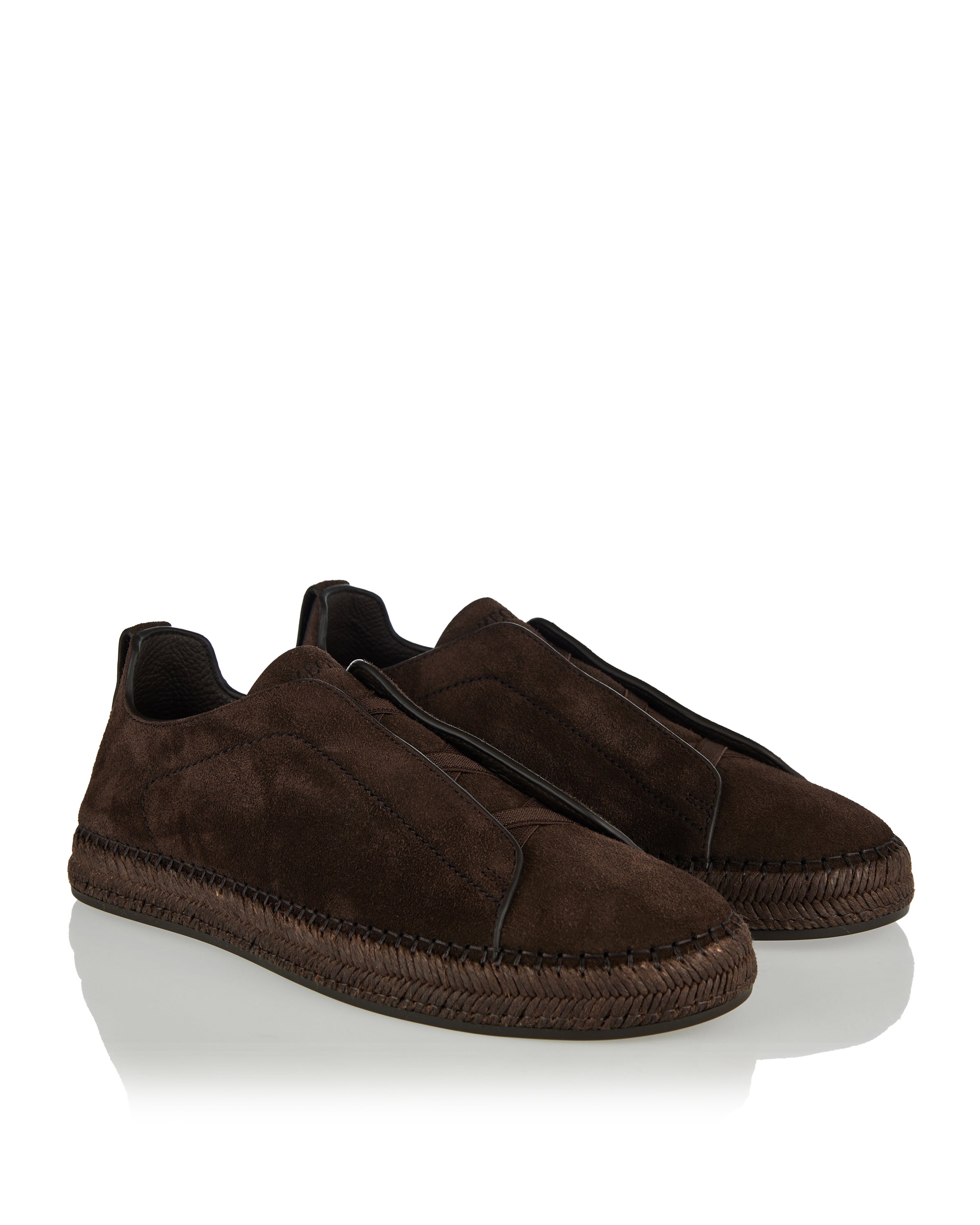 Zegna triple-stitch espadrilles – Luisa World
