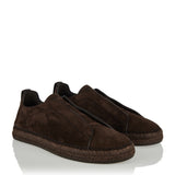 Zegna triple-stitch espadrilles