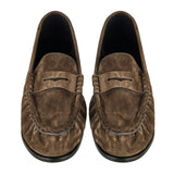Le Loafer suede penny loafers