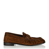Le Loafer suede penny loafers