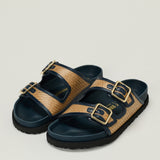 Birkenstock 1774 Arizona Raffia sandals