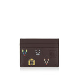 Cats leather plain cardholder