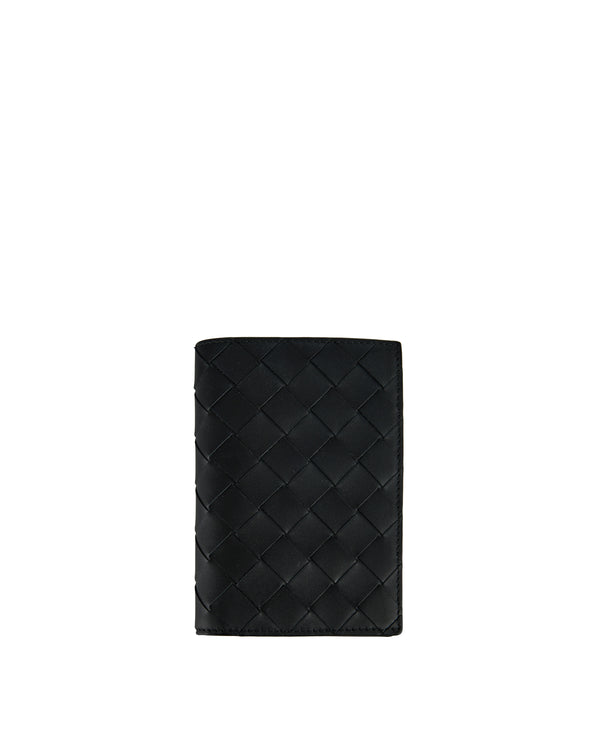 Bottega Veneta Intrecciato leather passport case