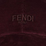 Corduroy baseball cap