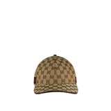 GG monogram canvas cap