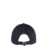 Moncler Tricolour logo cotton baseball cap