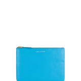 Logo-detail leather wallet