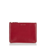 Logo-detail leather wallet