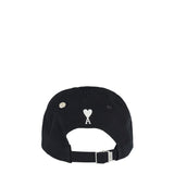 Ami Paris Cotton embroidered cap