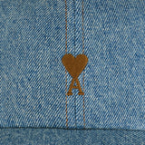 AMI de Coeur embroidery cotton cap