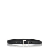 Cassandre thin grained leather belt