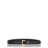 Cassandre thin grained leather belt