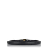 Cassandre thin grained leather belt