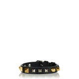 Rockstud leather bracelet