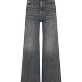 Delina high-rise wide-leg jeans