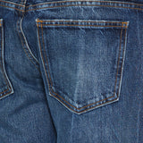 Karo mid-rise barrel-leg jeans