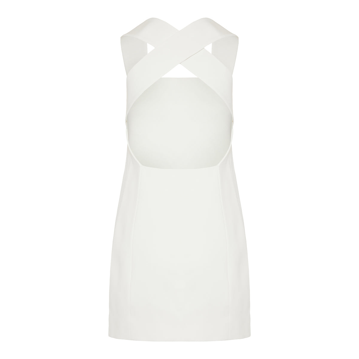 KHAITE Mella satincrepe mini dress Luisa World KHAITE Mella satincrepe mini dress Luisa World