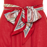 Rebellion tuck midi dress