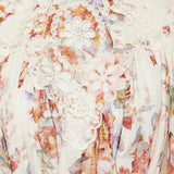 Awaken embroidered yoke maxi dress