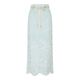 Awaken embroidered skirt