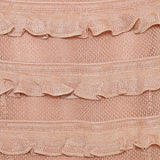 Rebellion frill midi skirt